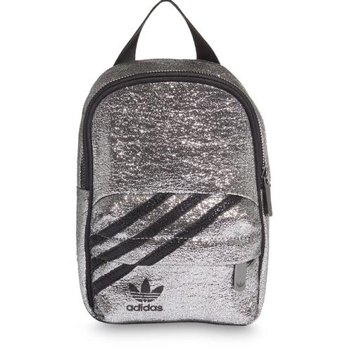 Jual Adidas mini backpack silver black 
