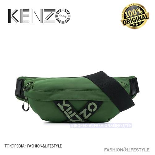 Promo KENZO Belt Bag Mesh Panelled Logo 