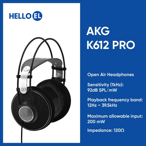 Jual AKG K612 K 612 PRO Reference Studio Headphones - Kota Tangerang  Selatan - Hello El | Tokopedia