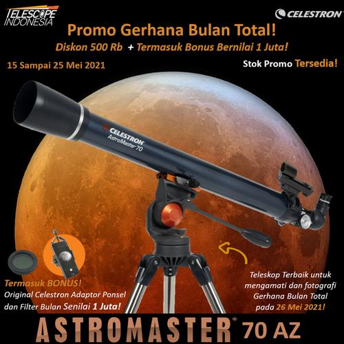 Foto Produk Celestron AstroMaster 70AZ Teleskop dari TelescopeIndonesia