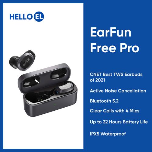 Jual EarFun Free Pro ANC Low Latency 