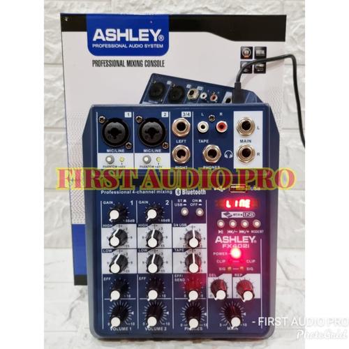 Gambar Mixer Ashley FX 402 i Original Bluetooth Ashley FX402i - 4 Channel dari First Audio Pro Jakarta Barat Tokopedia