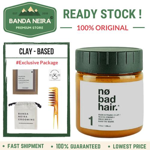 Foto Produk No Bad Hair Creamy Clay Original Lokal Murah Pomade dari Banda Neira Store