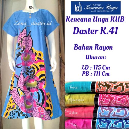 Foto Produk Daster Kencana Ungu 41 Label Biru dari zona_daster.id