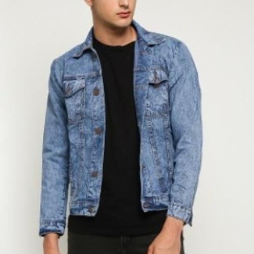Jual COD JAKET JEANS PRIA DENIM JACKET 