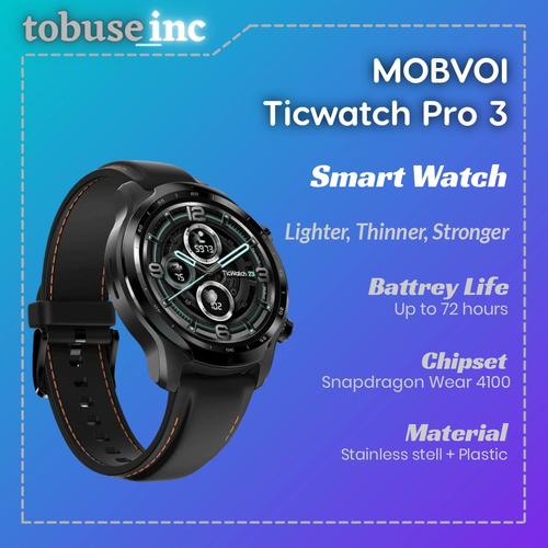Jual Ticwatch Pro 3 GPS Smartwatch - Jakarta Utara - tobuse_inc | Tokopedia