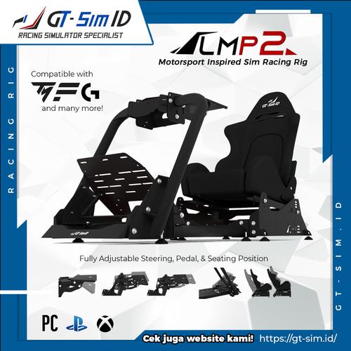 Jual GT-Sim.ID LMP2 Racing Rig (Simulator Thrustmaster, Logitech ...