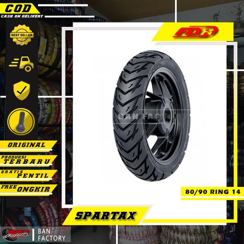 Foto Produk BAN MOTOR MATIC BAN FDR SPARTAX BAN TUBLES MOTOR MATIC 80/90 RING 14 dari BAN_FACTORY
