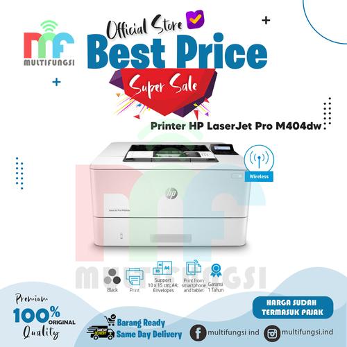 Jual Printer HP LaserJet Pro M404dw Duplex Wireless - M404 dw - Jakarta  Pusat - Multifungsi | Tokopedia