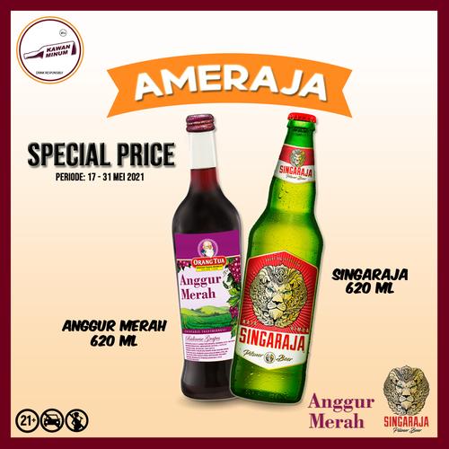 Foto Produk ABIDIN (Anggur Merah 620mL + Prost Lager Bremer) FREE T-shirt dari kawan minum