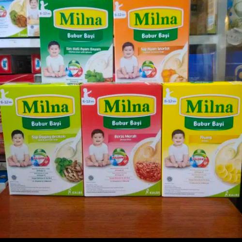 Jual Milna Bubur Bayi 6 12 Bulan Tim Hati Bayam Kota Bekasi Baby Kids Jatiasih Tokopedia