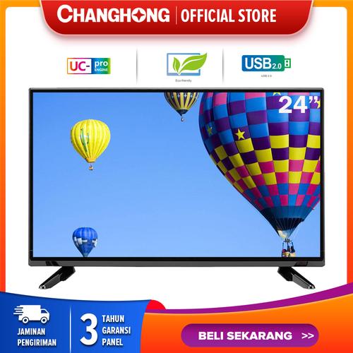 Foto Produk 24 Inch LED TV changhong 24G3 HD TV-HDMI-USB Moive-L24G3 dari Changhong Official