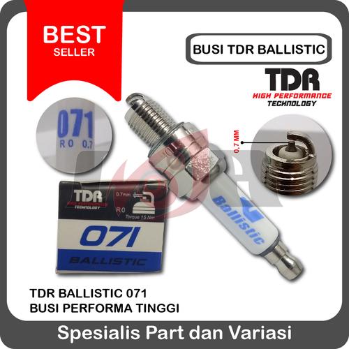Gambar Busi TDR 071 Ballistic Mio Jupiter Vega Supra Grand Revo Spin Smash dari Ledeng Motor Bandung Kota Bandung Tokopedia