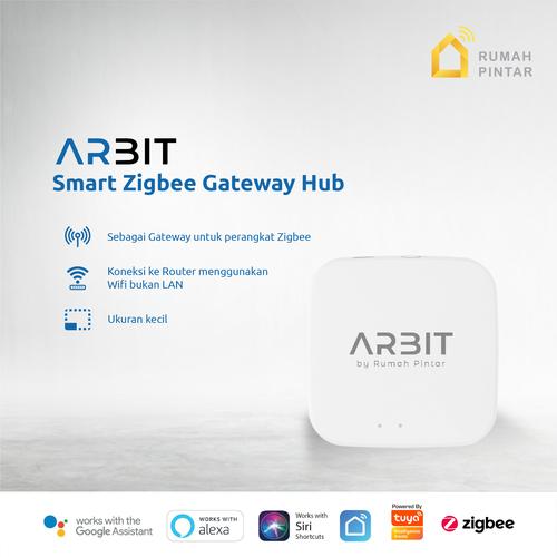 Foto Produk ARBIT - Smart Home Wireless ZigBee Gateway Hub TUYA dari ARBIT Official Store