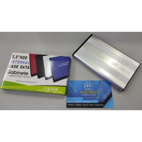 Gambar HDD Enclosure General GABINETE SATA 2.5IN SILVER dari ArinGoComputer Kota Samarinda Tokopedia