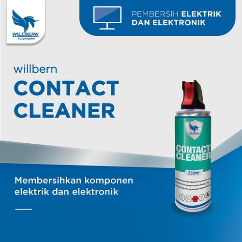 Gambar Pembersih Elektrik dan Eletronik Willbern Contact Cleaner volume 250ml dari WillbernOfficial Jakarta Utara Tokopedia