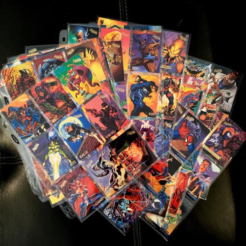 Foto Produk 150 Cards 1995 Fleer Ultra Spider-man Trading cards Complete Set dari Charu Toys