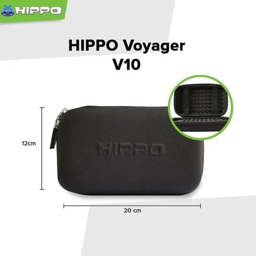 Foto Produk Hippo Voyager V10 Mini Shockproof Travel Bag Tas Power Bank Organizer - Hitam dari HIPPO Official Surabaya
