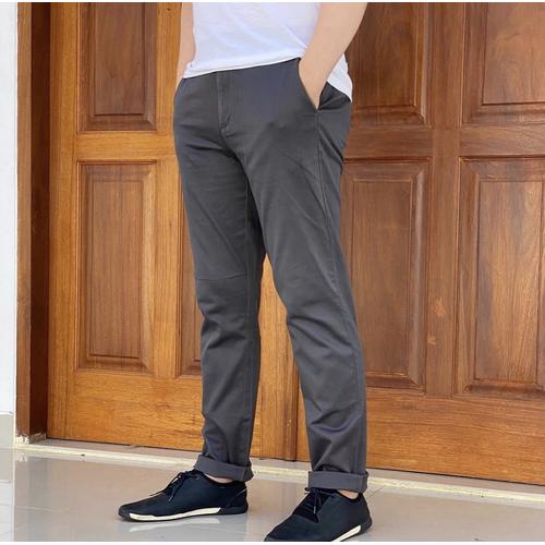 J. Crew Slim Stretch Chino Dark Grey 