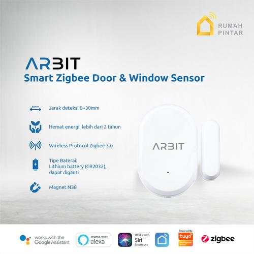 Foto Produk ARBIT - Zigbee Smart Door / Window Sensor TUYA dari ARBIT Official Store
