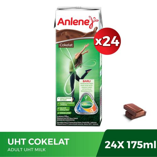Foto Produk Anlene UHT Cokelat 175ml Carton (1 CT = 24 Pcs) dari Fonterra Official Store
