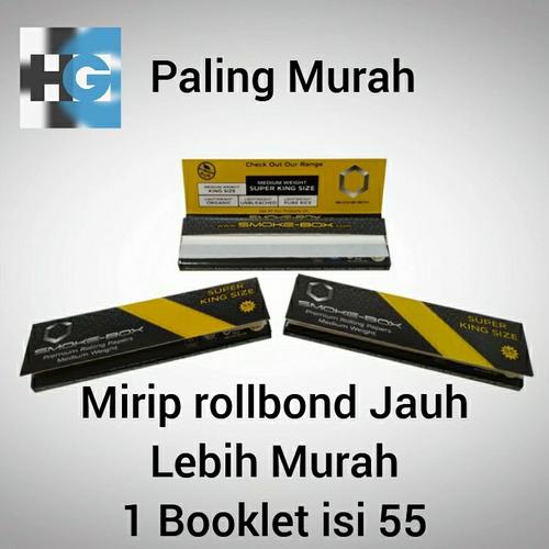 Gambar Kertas Smokebox yellow Smoke-Box Ukuran Super King Size Sama Rollbond dari HeavenGifts store Jakarta Utara Tokopedia