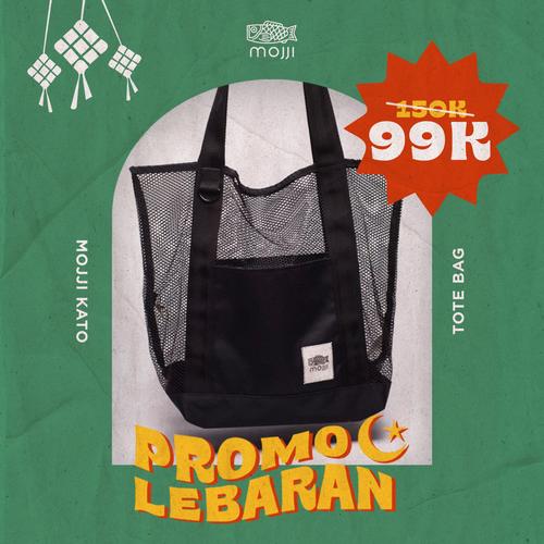 Foto Produk Tote Bag Pria dan Wanita Mojji KATO Jaring Mesh dari Mojji