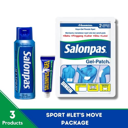 Foto Produk SALONPAS - Sport #LetsMove Package dari Hisamitsu
