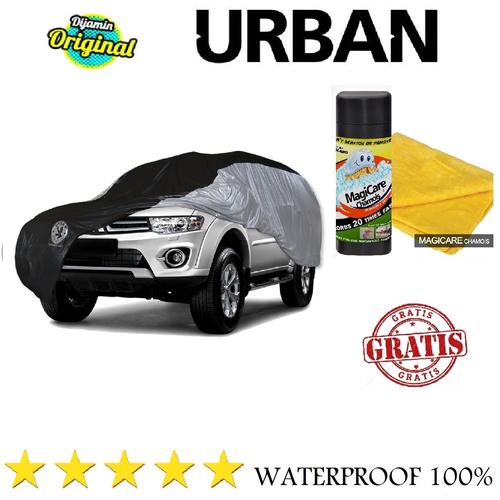 Foto Produk Cover Mobil Innova GRATIS CHAMOIS - SILVER HITAM dari GrosirOtomotif