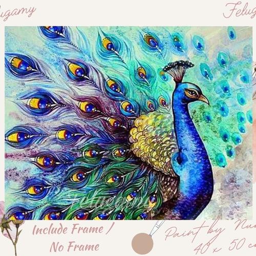 42 Gambar Burung Merak Mekar Terbaru