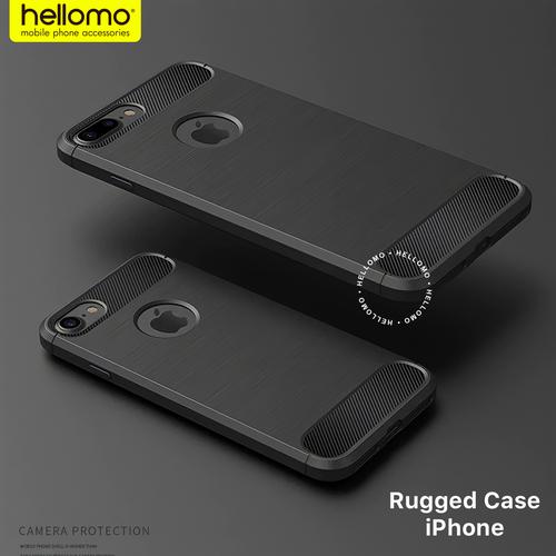 Foto Produk Rugged Armor Case / Ipaky Case Carbon iPhone 5 5S SE 6 6S 6+ 6S+ PLUS - 11 dari hellomo