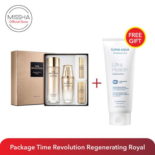 Gambar MISSHA TIME REVOLUTION REGENERATING ROYAL SET BONUS Cleansing Cream dari Missha Indonesia Kota Tangerang Selatan Tokopedia