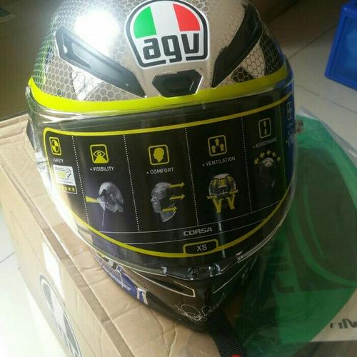 Jual ORIGINAL - HELM Full Face - RARE ITEM AGV Corsa Mirror Mugello 2015 -  Jakarta Selatan - dope. Perfume_jkt | Tokopedia