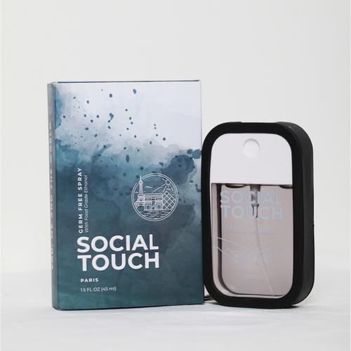 Gambar Pocket Hand Sanitizer Food Grade - Social Touch Germ Free Spray 45 mL - Hitam dari United Cleaning Official Jakarta Barat Tokopedia