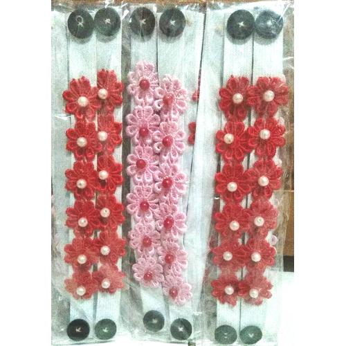 Foto Produk Harga 12 pcs Konektor Masker Hijab Kancing Motif Bunga Lentur dari reynaldo-tan