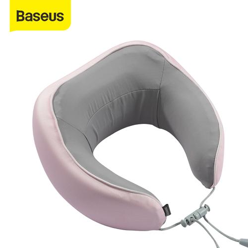 Foto Produk BASEUS THERMAL SERIES U-SHAPED NECK PILLOW BANTAL LEHER TRAVEL PILLOW - Pink dari Baseus Official Store