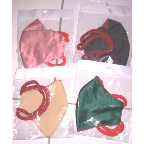 Foto Produk Masker Kain Hijab Tali Karet Kerut/Serut Kriwil Model Duckbill dari reynaldo-tan