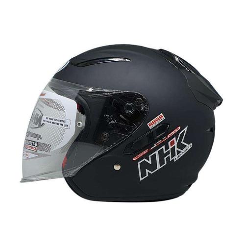 Jual HELM NHK R1 HITAM DOFF XL XXL HELM NHK HALF FACE XL Jakarta