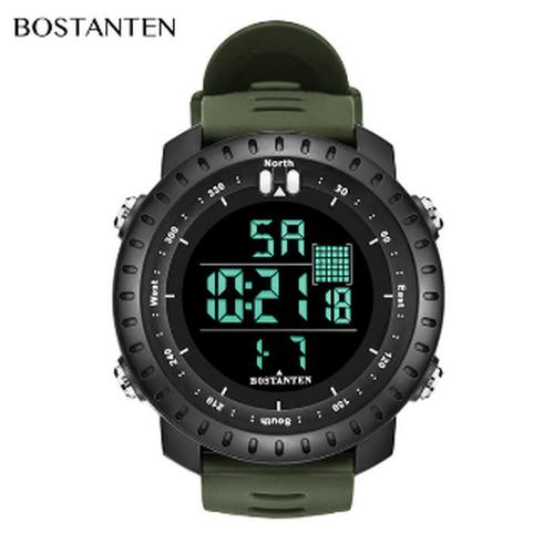 Foto Produk Jam Tangan Pria Anti Air Pria Sport Digital Terbaru BOSTANTEN Original - Hijau dari Dewok helm