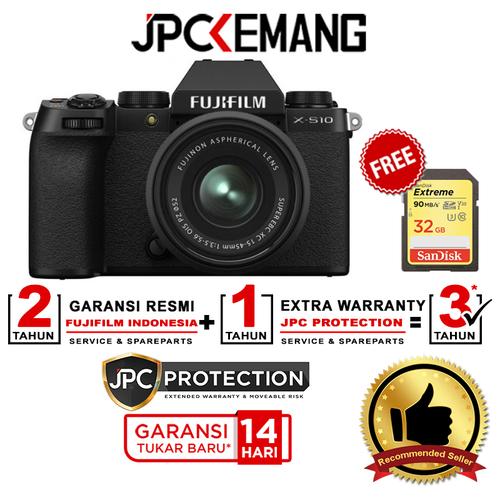 Foto Produk Fujifilm XS10 Fuji X S10 Kit XC15-45mm f3.5-5.6 OIS PZ GARANSI RESMI - KIT 15-45MM dari JPCKemang