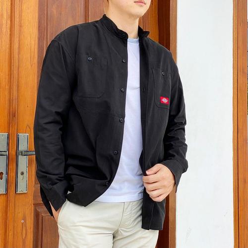 Jual Kemeja Pria Dickies Shirts - Hitam 