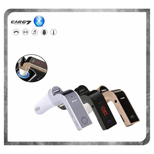 Gambar CAR G7 MODULATOR FM Transmitter Bluetooth Charger Mobil AUX MP3 USB - Silver dari K2 Official Store Kota Tangerang Selatan Tokopedia
