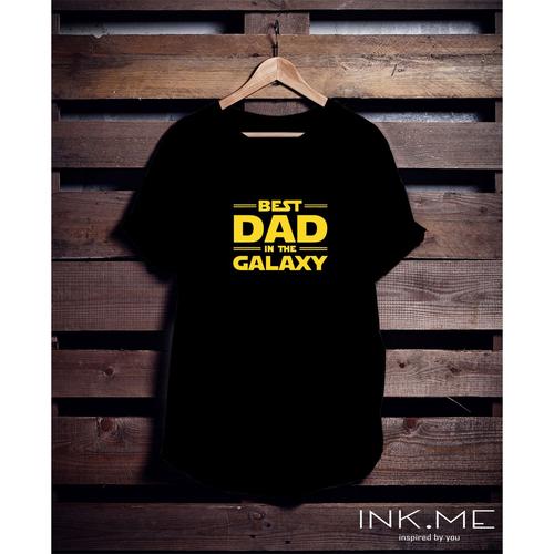Jual KAOS QOUTES DAD - BEST DAD IN 