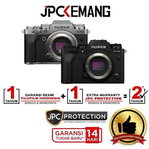 Foto Produk Fujifilm XT4 Fuji X-T4 Body GARANSI RESMI - Silver dari JPCKemang