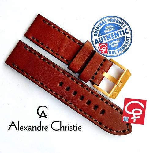 Jual Strap Kulit Tali Jam Tangan Alexandre Christie Original Leather Asli Jakarta Utara Gf Jam Original 