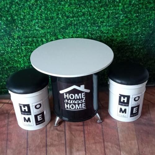 Gambar Bangku cafe, kursi cafe, tong kaleng - bangku dari arsenmart Kota Bekasi Tokopedia