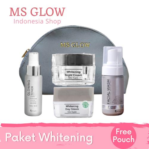 Jual MS GLOW Paket Whitening Basic Jakarta Barat MS Glow Indonesia