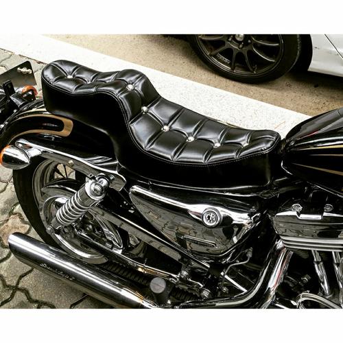 King And Queen Seat For Sportster