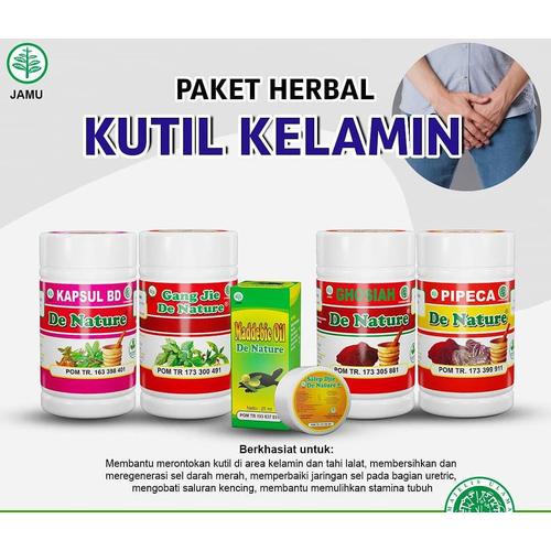Gambar OBAT KUTIL KELAMIN DE NATURE PAKET 1 LENGKAP dari klinikdenature Jakarta Barat Tokopedia