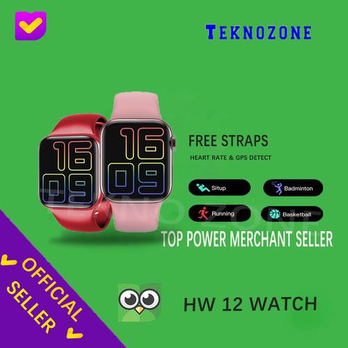 Gambar HW12 Smartwatch New Version 2020 - Merah Muda dari Tekno Zone undefined Tokopedia
